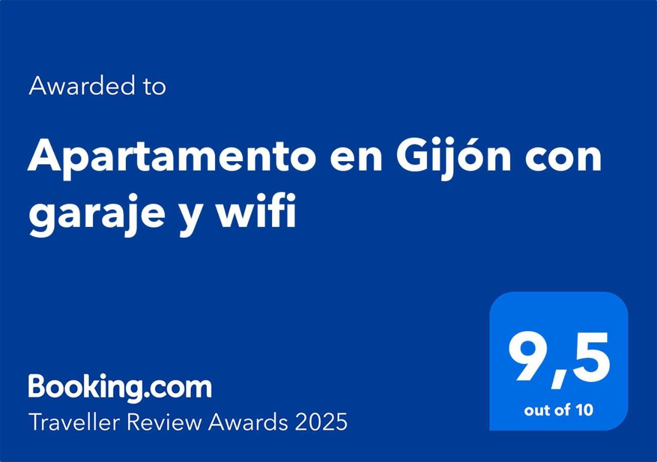 Apartamento En Gijon Con Garaje Y Wifi Buitenkant foto